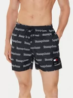 Kąpielówki męskie - Tommy Hilfiger Szorty kąpielowe UM0UM03150 Granatowy Regular Fit - miniaturka - grafika 1