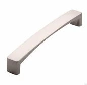 Zawiasy, okucia i inne akcesoria - Uchwyt meblowy podłużny 1666 128 Srebrny Polerowany - miniaturka - grafika 1