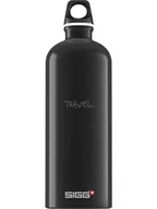 Akcesoria turystyczne - Sigg Traveller butelka na napoje, czarny, 1 l 8327.4 - miniaturka - grafika 1