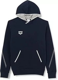 ARENA Bluza dziecięca Team Line Youth Fleece Long Sleeve Hoodie Hooded Hooded Hoodie, niebieski morski, xxl - Bluzy dla dziewczynek - miniaturka - grafika 1
