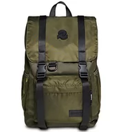 Plecaki - Invicta Plecak na czat, Zielony wojskowy - Kieszeń PC 15,6'' - Studio, Biuro i Wypoczynek - Tkanina ECO Material - dla Mężczyzn Kobiet, Zielony wojskowy, Taglia unica, Casual - miniaturka - grafika 1