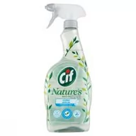 Środki do kuchni i łazienki - CIF TRIGGER NATURALS SPRAY DO CZYSZCZENIA ŁAZIENKI Z DODATKIEM OCTU 750ML - miniaturka - grafika 1