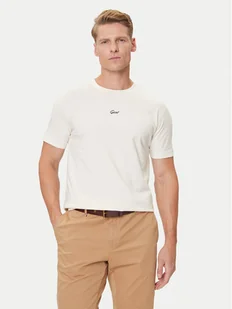 Gant T-Shirt Small Graphic 2003343 Écru Regular Fit - Koszulki męskie - miniaturka - grafika 1