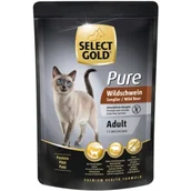 Mokra karma dla kotów - SELECT GOLD Adult Pure Dzik 12x85 g - miniaturka - grafika 1