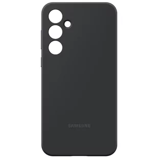 Etui Samsung EF-PA556TBEGWW A55 5G A556 czarny/black Silicone Cover - Etui i futerały do telefonów - miniaturka - grafika 4