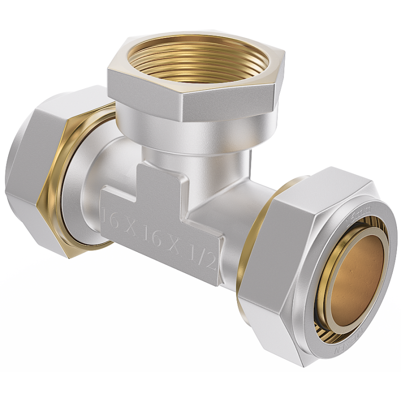 Mexen PEX-S trójnik skręcany PEX 20 x 3/4 GW x 20 - W97232-2034F20-00