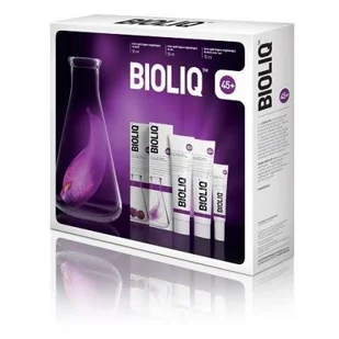 Aflofarm BIOLIQ 45+ Krem na dzień 50 ml + Krem na noc 50 ml + Krem do oczu i ust 15 ml 7053214 - Zestawy kosmetyków damskich - miniaturka - grafika 2