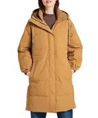 Kurtki damskie - Lee Long Puffer Damska Kurtka Parka Tobacco Brown L56Ixwsz-S - miniaturka - grafika 1