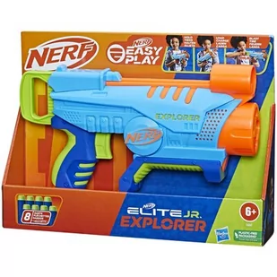 Wyrzutnia NERF Elite JR Explorer F6367EU4 - Zabawki militarne - miniaturka - grafika 1