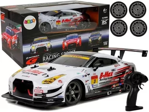 Import LEANToys Auto Wyścigowe Drift Zdalnie Sterowane Białe Nissan GT-R Nismo GT3 1:16 2.4G LT-8428-0 - Zabawki zdalnie sterowane Import LEANToys Auto Wyścigowe Drift Zdalnie Sterowane Białe Nissan GT-R Nismo GT3 1:16 2.4G LT-8428-0 - Zabawki zdalnie sterowane - miniaturka - grafika 8