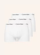 Majtki damskie - Calvin Klein Bokserki Cotton Stretch, 3 Szt. weiss - miniaturka - grafika 1