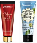 Balsamy i kremy do opalania - Supertan Collagen In Love + After Tan Po Opalaniu Gratis - miniaturka - grafika 1