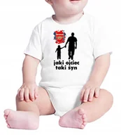 Body dla niemowląt - 2030 BODY DZIECIĘCE ARSENAL LONDYN TAKI SYN 80 - miniaturka - grafika 1