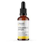 Witaminy i minerały - OstroVit Ostrovit Vitamin C Drops 30 ml - miniaturka - grafika 1