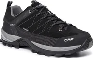 Buty trekkingowe męskie - Buty trekkingowe męskie CMP Rigel Low Trekking Shoe Wp Nero/Grey r. 46 (3Q13247-73UC) - miniaturka - grafika 1
