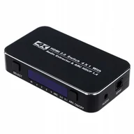 Kable - Switch Hdmi 2.0 4X1 Przełącznik Uhd 4K Hdcp Hdr - miniaturka - grafika 1