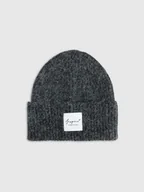 Czapki damskie - 4F Czapka zimowa damska - czarna S - miniaturka - grafika 1