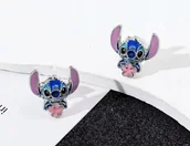 Kolczyki - Kolczyki Lilo Stitch Bajka prezent - miniaturka - grafika 1