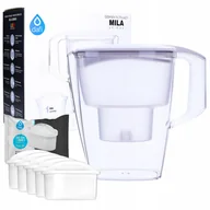 Dzbanki filtrujące - Dzbanek Dafi Mila 3L Led + 5 Wkład Unimax Do Wody - miniaturka - grafika 1