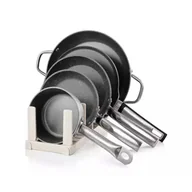 Pozostałe akcesoria kuchenne - Tescoma Organizer na patelnie FlexiSPACE 370 x 148 mm - miniaturka - grafika 1