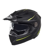 Kaski motocyklowe - PREMIER HELMET X-TRAIL MO Y BM, BLACK/YELLOW FLUO, XXL - miniaturka - grafika 1