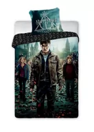 Pościel dla dzieci - Pościel Bawełniana 135X200cm Harry Potter Hogrwart - miniaturka - grafika 1