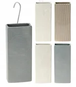 Nawilżacze powietrza - Nawilżacz powietrza ceramiczny 18cm na grzejnik SZARY - miniaturka - grafika 1