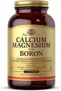 Calcium Magnesium plus Boron (250 tabl.) - Suplementy diety - miniaturka - grafika 1