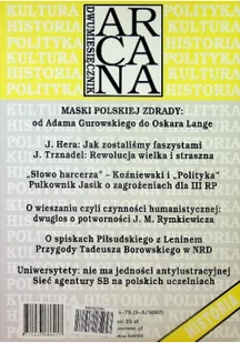 Andrzej Waśko (red.) ARCANA nr 155 - Czasopisma - miniaturka - grafika 4