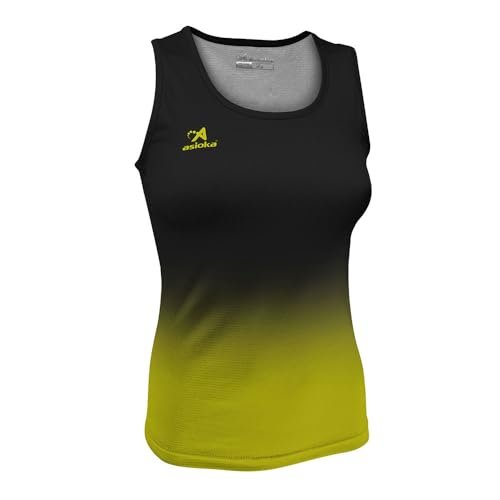 Asioka Damska koszulka sportowa Tenerife Mesh, idealna do biegania, siłowni, fitnessu i sportu,