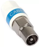 Akcesoria TV-SAT - Wtyk antenowy IEC Cabelcon na przewód RG-6/Triset-113 "Self-Install" - miniaturka - grafika 1