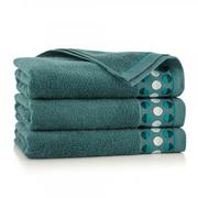 Ręczniki - Zwoltex Ręcznik bawełniany zielony 9242BP 9242BP SAM 70x140 - miniaturka - grafika 1