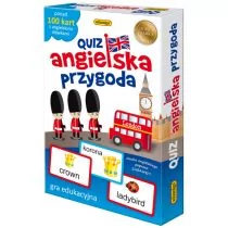 Adamigo Gra Quiz Angielska przygoda - Gry planszowe - miniaturka - grafika 1