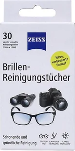 Zeiss Chusteczki do czyszczenia okularów i wyświetlaczy 30 szt. - Środki i akcesoria czyszczące do komputerów - miniaturka - grafika 1
