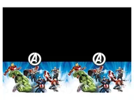 Dekoracje i nakrycia stołu na imprezę - Obrus urodzinowy Avengers - 120 x 180 cm - 1 szt. - miniaturka - grafika 1