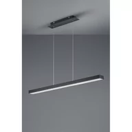 Lampy sufitowe - Trio Leuchten Lampa wisząca czarna 4-stopniowe ściemnienie LED ściemniacz dotykowy - Oganda - miniaturka - grafika 1