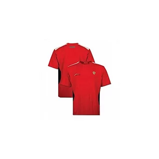 Koszulki męskie - FERRARI Koszulka Męska Fernando Alonso repliki Czerwony Wielkosc L - grafika 1