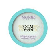 Pudry do twarzy - Ingrid Cosmetics Cosmetics Puder Matujący Avocado 8.0 g - miniaturka - grafika 1