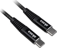 Kable USB - Kabel USB Akasa USB-C - USB-C 1 m Czarny (AK-CBUB54-10BK) - miniaturka - grafika 1