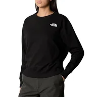 Bluzy damskie - THE NORTH FACE Bluza damska Essential Crew, TNF Black, M - miniaturka - grafika 1