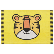 Dywany dla dzieci - Beliani Dywan dziecięcy motyw tygrysa 60 x 90 cm żółty RANCHI - miniaturka - grafika 1