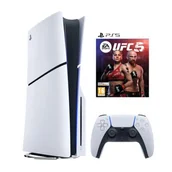 Konsole Playstation - SONY PlayStation 5 Slim E-chassis + EA Sports UFC 5 - miniaturka - grafika 1