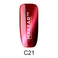 Lakiery hybrydowe - Makear Lakier Hybrydowy Cat Eye C21 8ml - miniaturka - grafika 1
