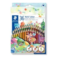Przybory szkolne - Kredki ołówkowe trójkątne Noris colour Wopex 36 kolorów Staedtler - miniaturka - grafika 1
