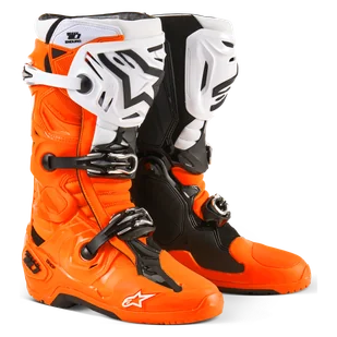Buty Enduro Alpinestars Tech 10 Fluorescencyjny Pomarańczowy/Czarny/Złamany Biały48 - Buty motocyklowe Buty Enduro Alpinestars Tech 10 Fluorescencyjny Pomarańczowy/Czarny/Złamany Biały48 - Buty motocyklowe - miniaturka - grafika 1