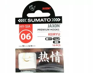 Jaxon Haczyki Sumato Hy-sia 06 Z Przyponem 0,18 mm - Inne akcesoria dla wędkarzy - miniaturka - grafika 1
