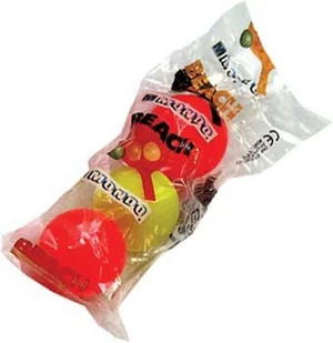 Piłki do tenisa plażowego 3szt - Inne gry towarzyskie - miniaturka - grafika 1