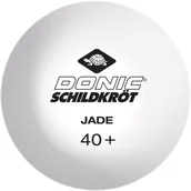 Tenis stołowy - Donic Schildkröt TT ball Jade 40 MM sztuk, biały, jeden rozmiar 618371 - miniaturka - grafika 1
