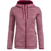 Bluzy damskie - Bluza damska Vaude Sentino III polarowa z kapturem-3XL - miniaturka - grafika 1