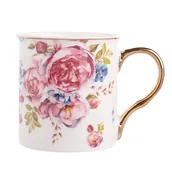 Kubki - Lumarko Lumarko Kubek Prosty Ze Złotym Uchem Nbc 250 ML Jasny! 01010032273 Alt - miniaturka - grafika 1